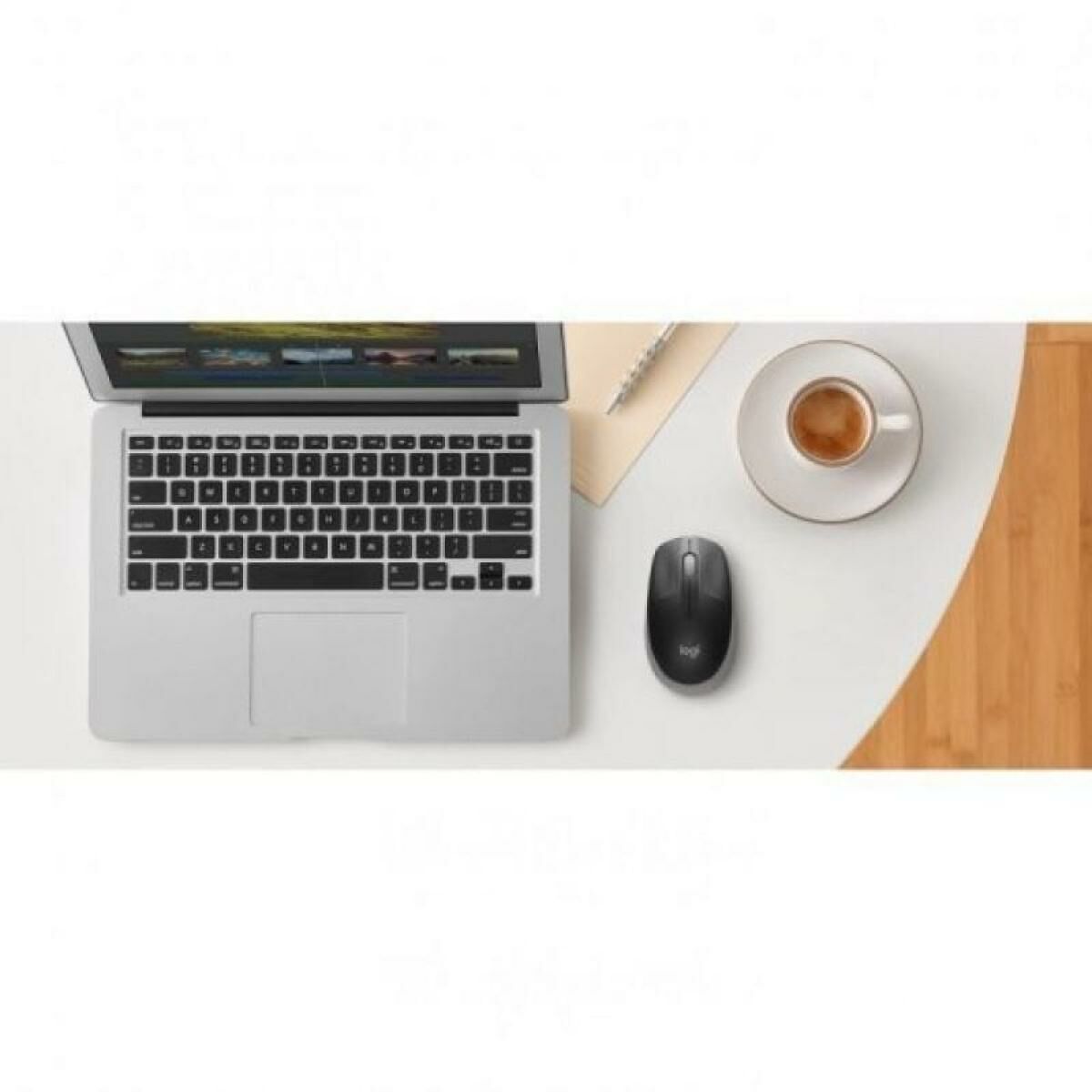 Bild von Optical Wireless Mouse Logitech M190 Grey 1000 dpi