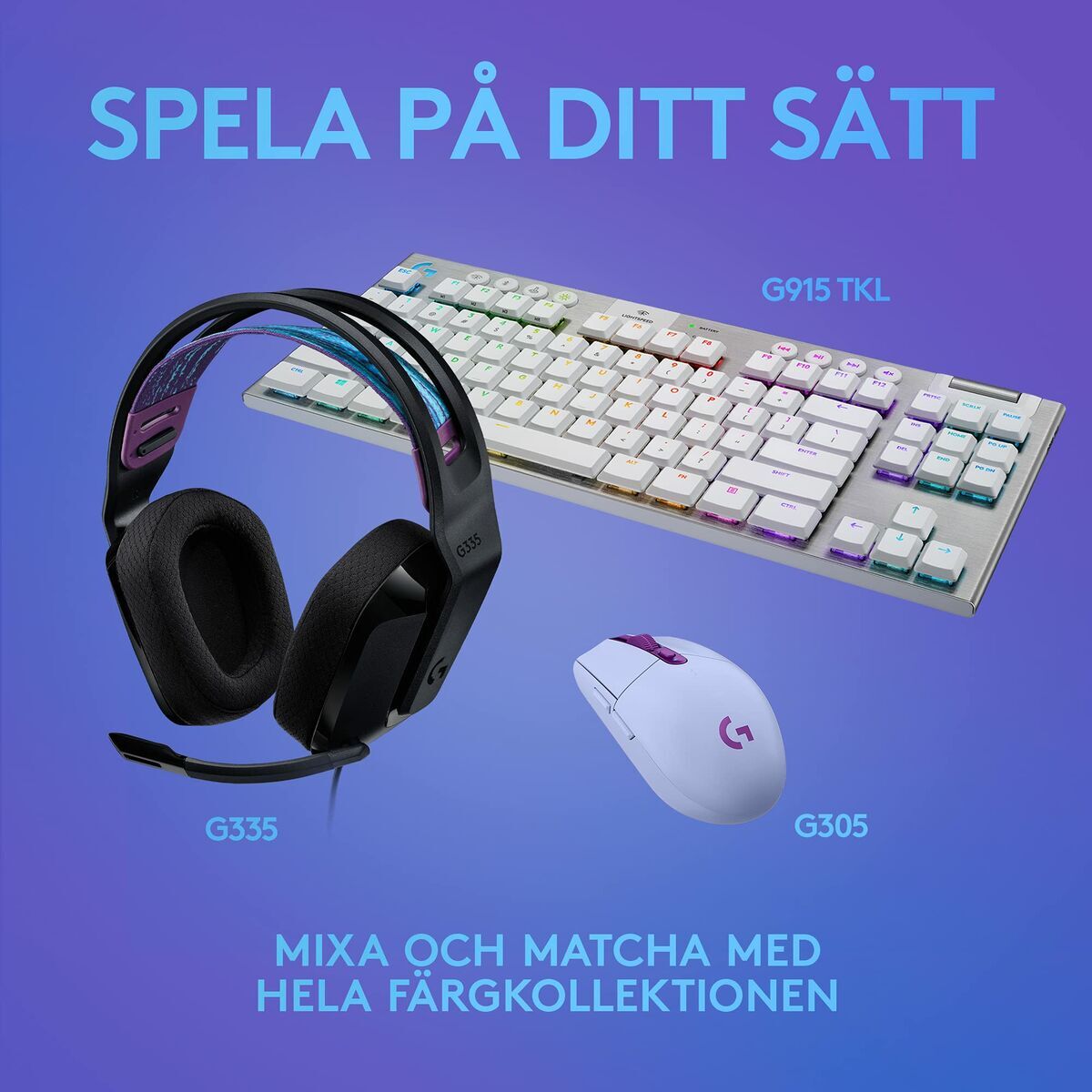 Ausinės su mikrofonu Logitech 981-000978 Juoda