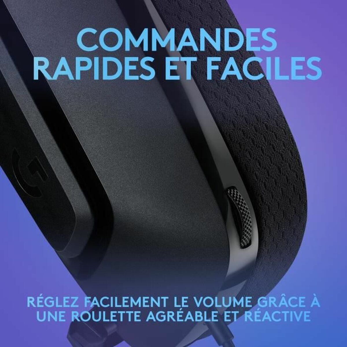 Ausinės su mikrofonu Logitech 981-000978 Juoda