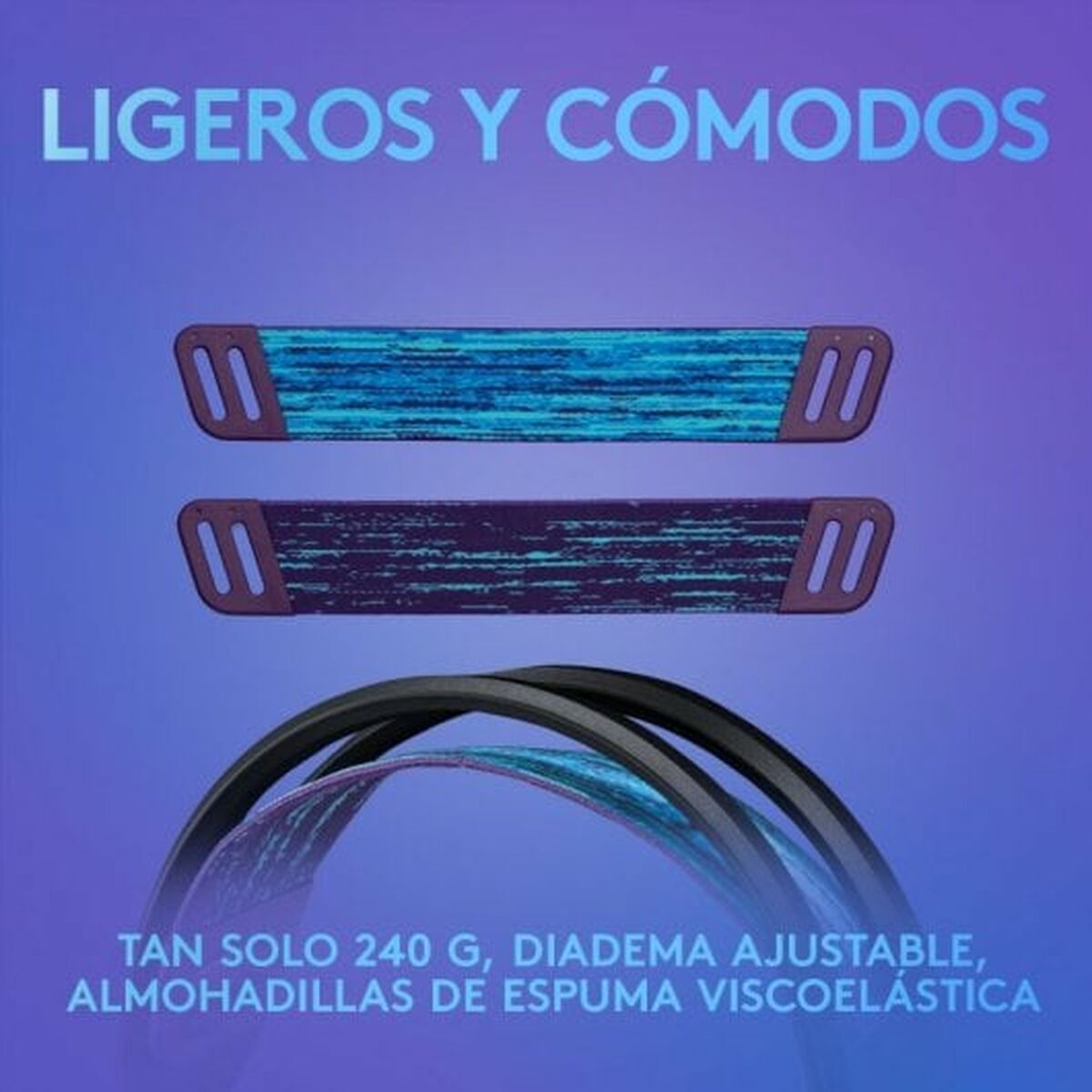 Ausinės su mikrofonu Logitech 981-000978 Juoda