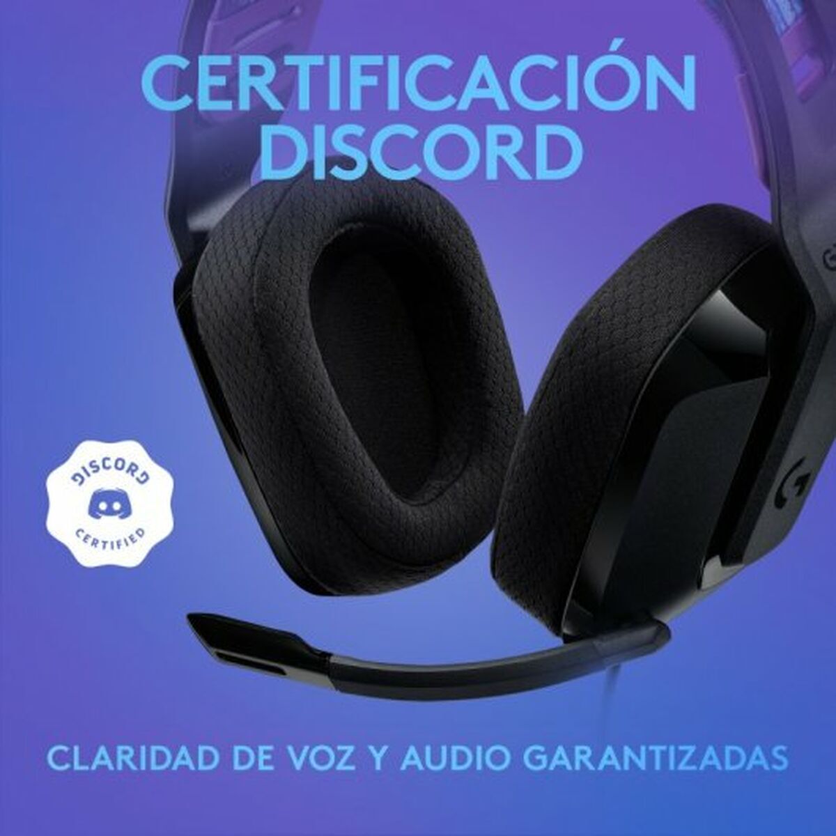 Ausinės su mikrofonu Logitech 981-000978 Juoda