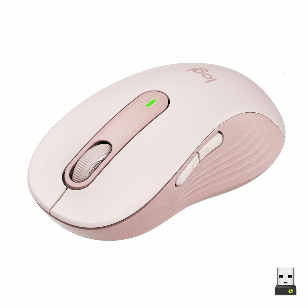 Trådløs mus Logitech M650 L Pink Wireless