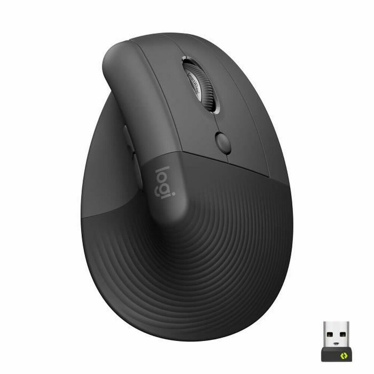 Kép Mouse Logitech Lift Ergonomic 4000 dpi Grey Dark grey
