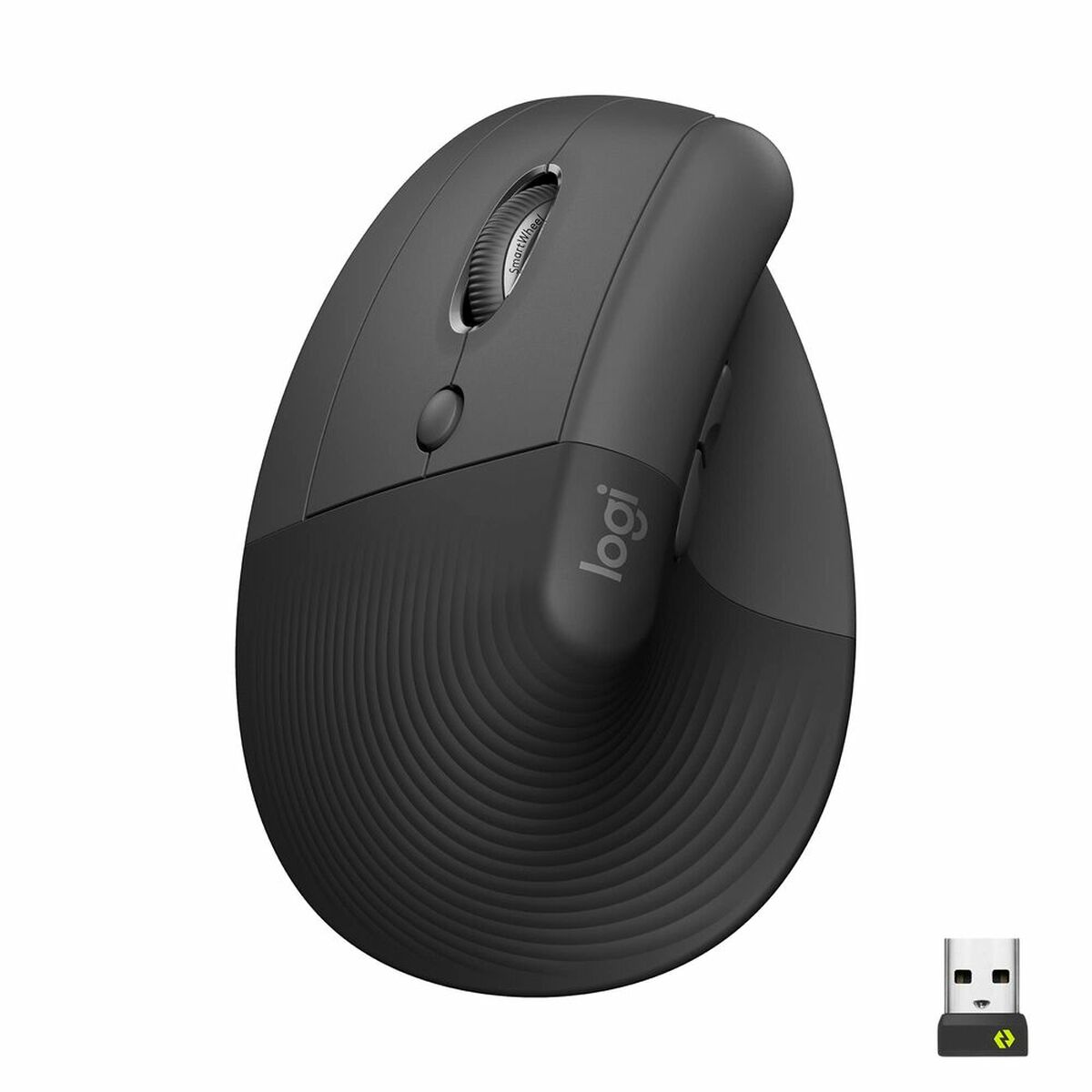 Afbeeldingen van Ergonomic Optical Mouse Logitech Lift Grey Steel