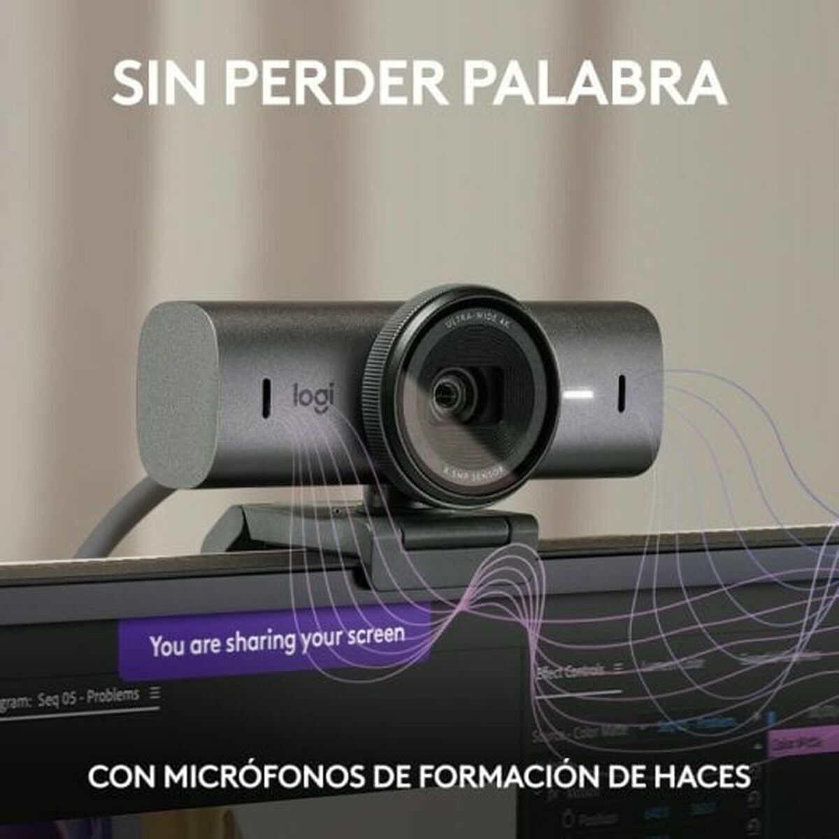 Afbeeldingen van Webcam Logitech 960-001559 4K Ultra HD