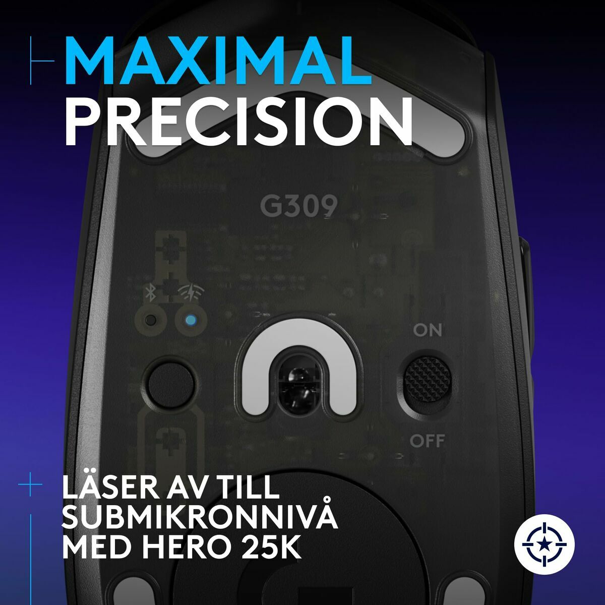 Image de Mouse Logitech G309 LIGHTSPEED Black 25600 dpi