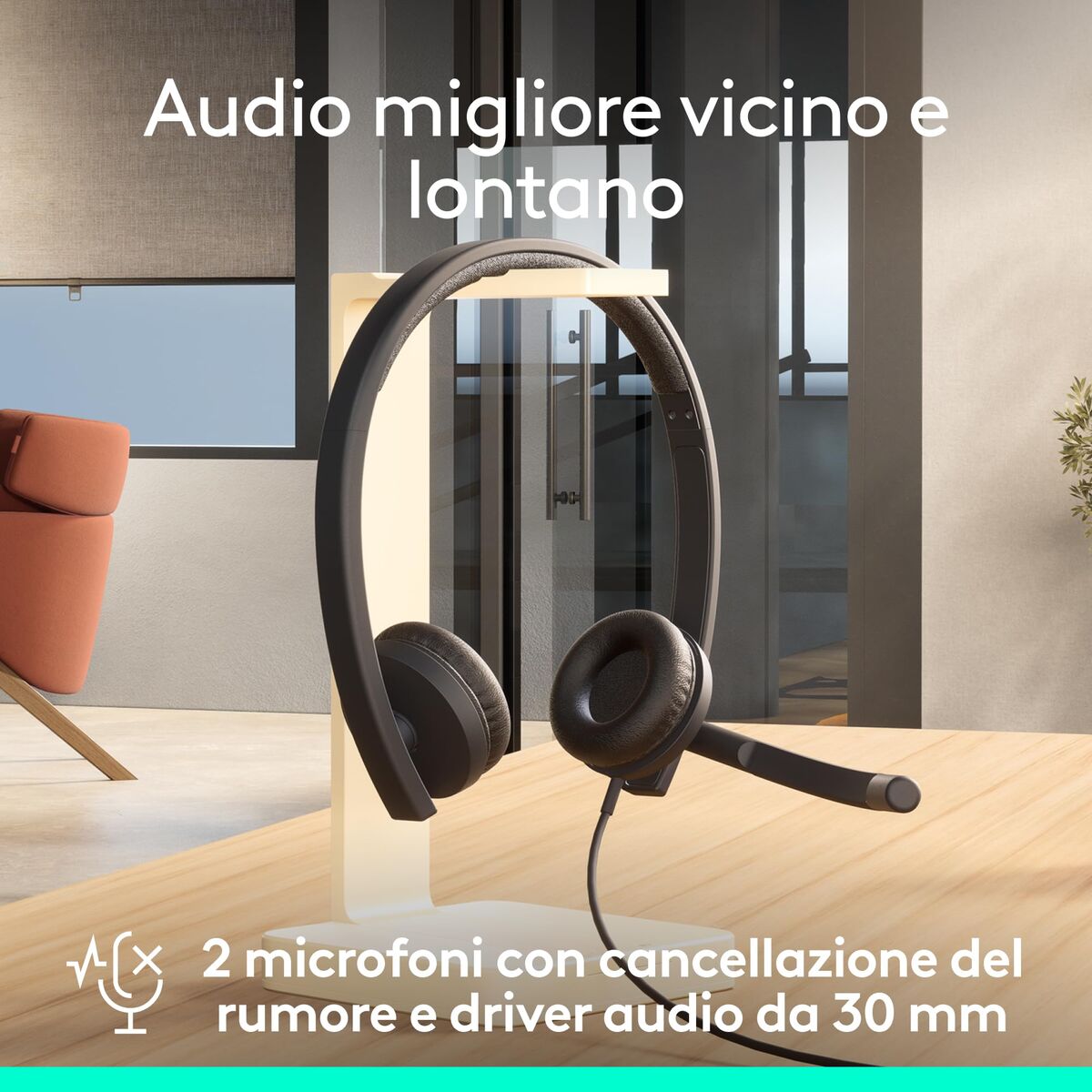 Headphones Logitech 981-001430 Black