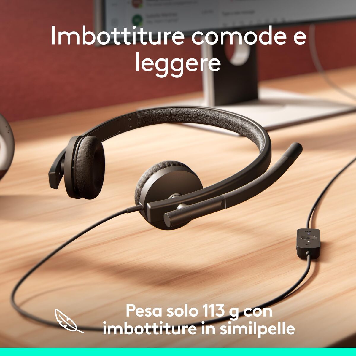 Headphones Logitech 981-001430 Black