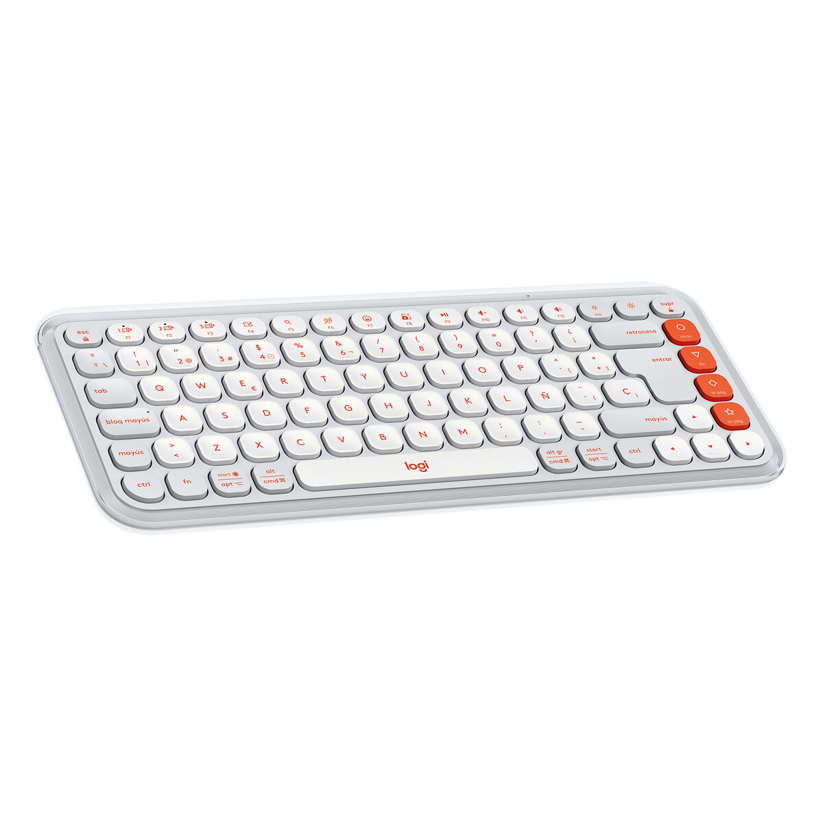 Image secondaire de Clavier Logitech 920-013069 Blanc