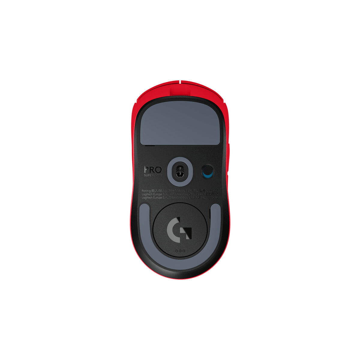 Image de Mouse Logitech 910-007551 Red 44000 dpi