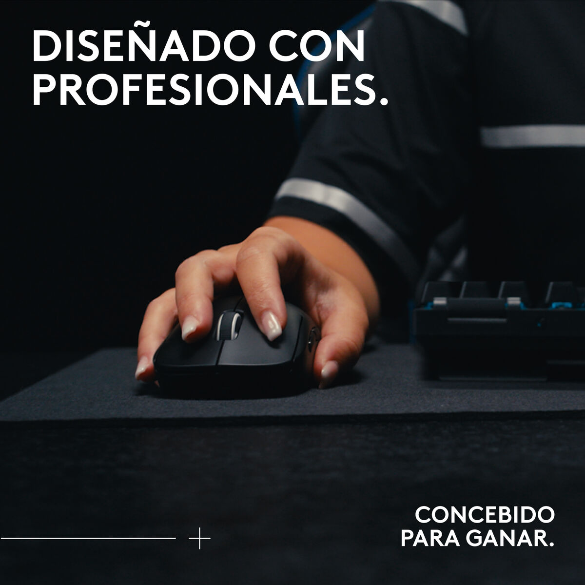 Image de Mouse Logitech 910-007551 Red 44000 dpi