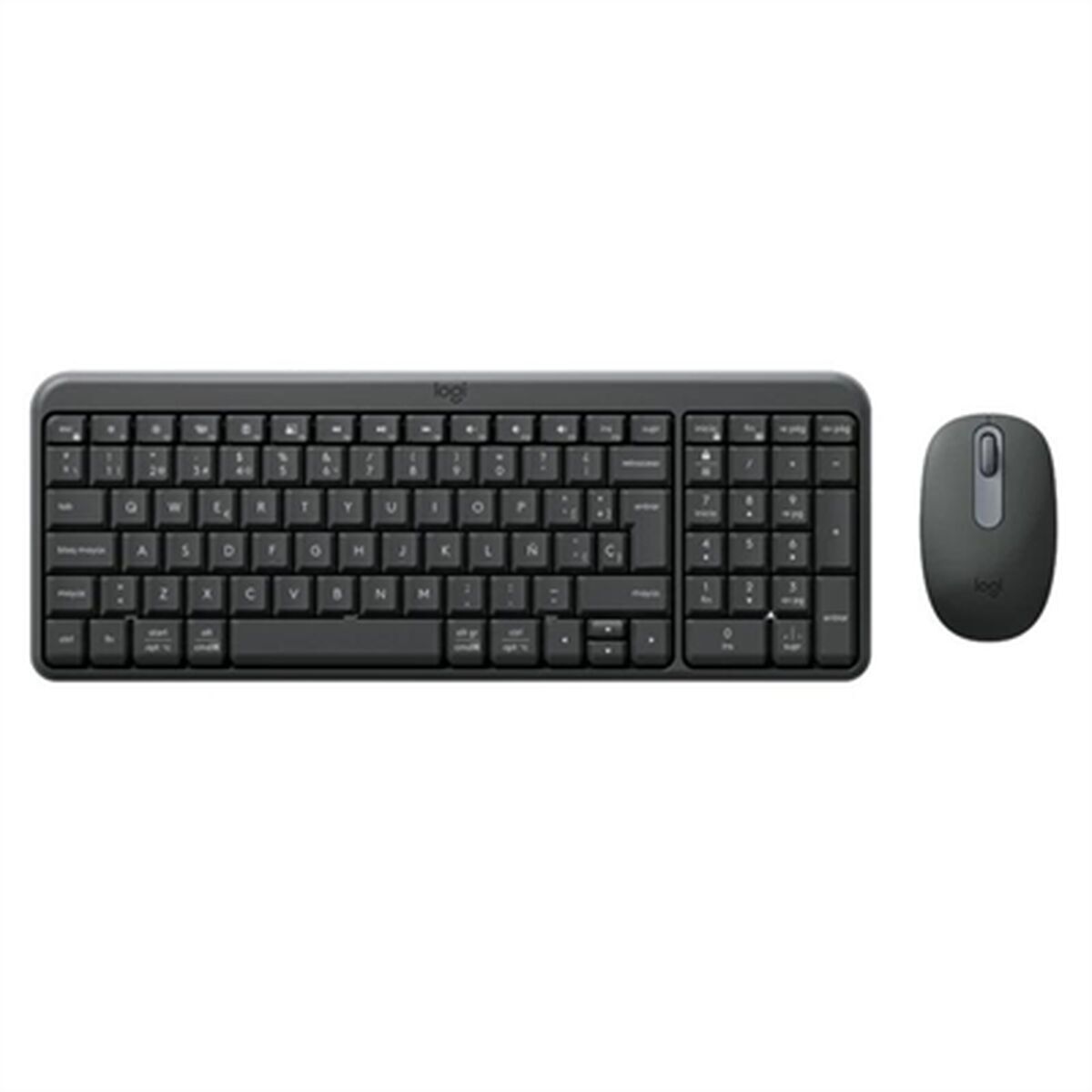 Picture of Keyboard and Mouse Logitech 920-013543 Graphite QWERTY