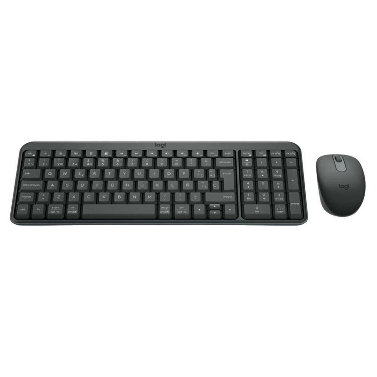 Picture of Keyboard and Mouse Logitech 920-013543 Graphite QWERTY
