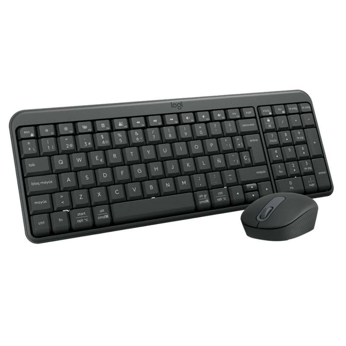 Picture of Keyboard and Mouse Logitech 920-013543 Graphite QWERTY