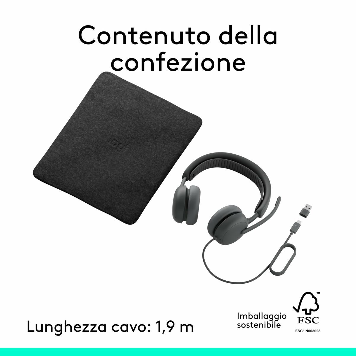 Headphones Logitech 981-001512 Graphite