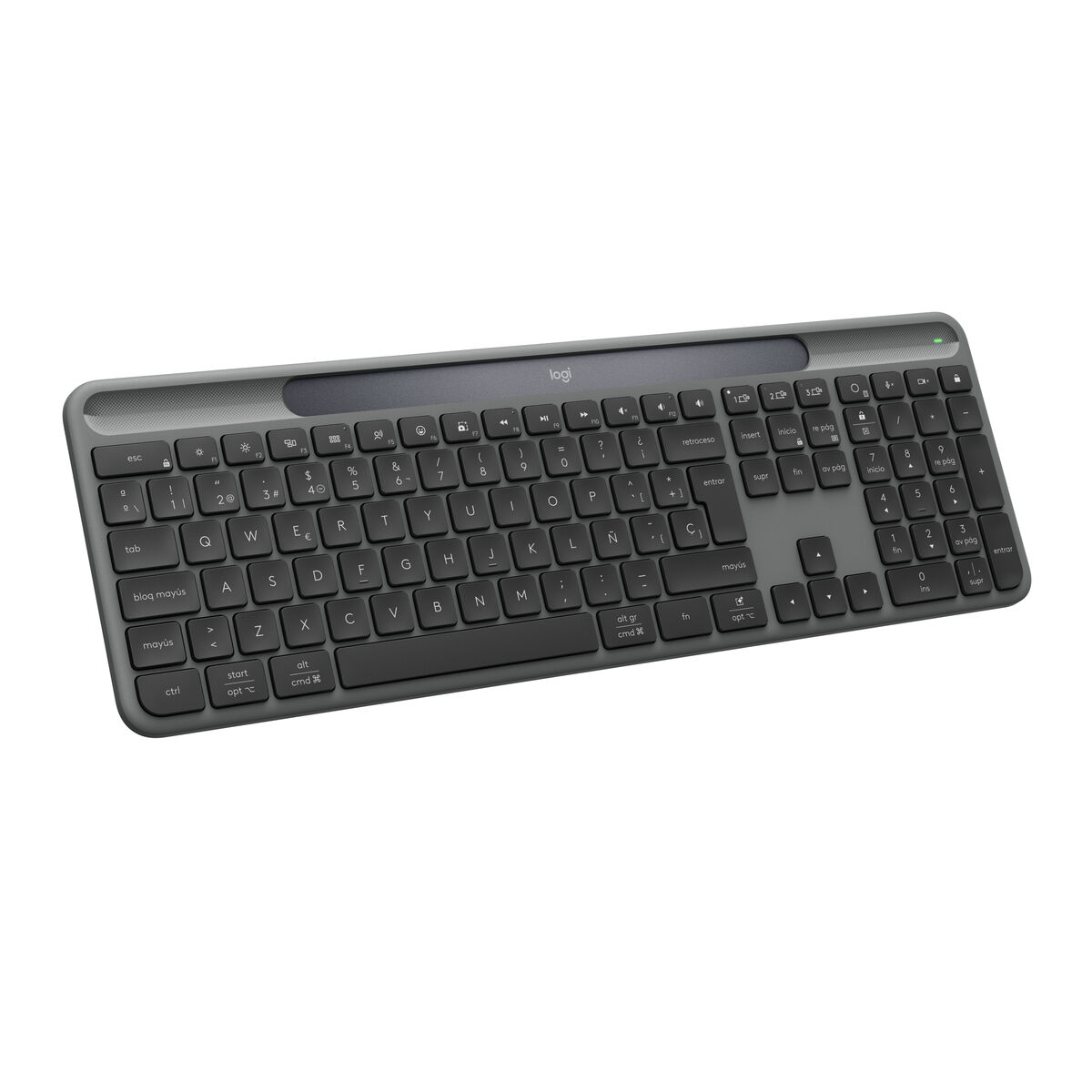 Bild von Keyboard and Mouse Logitech 920-013760 Graphite Spanish QZERTY