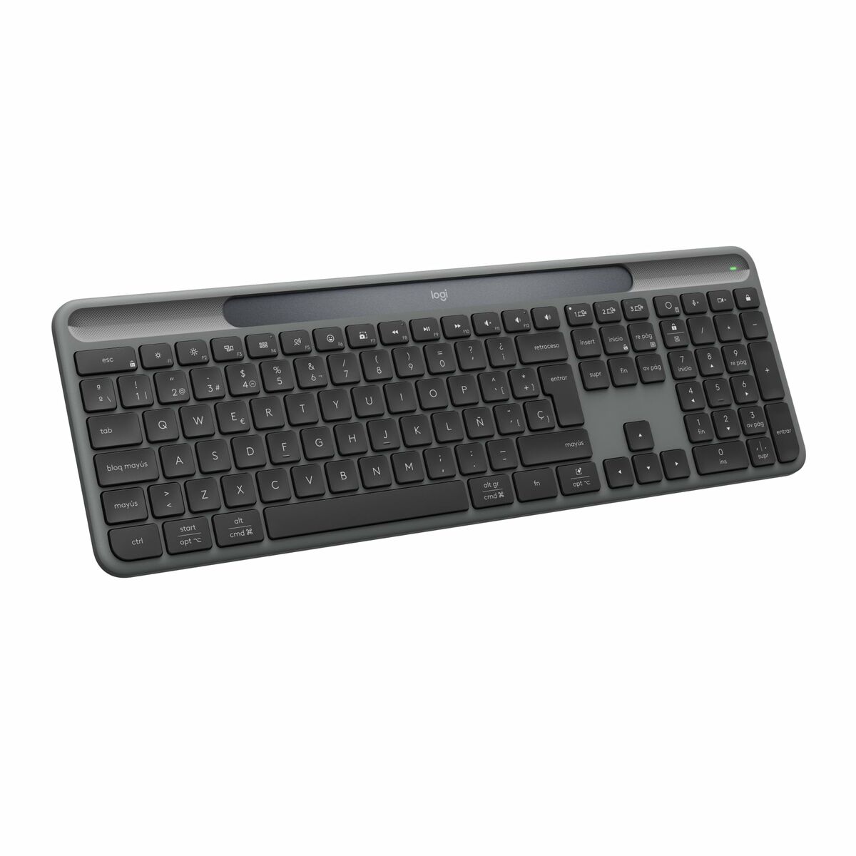 Bild von Keyboard and Mouse Logitech 920-013760 Graphite Spanish QZERTY