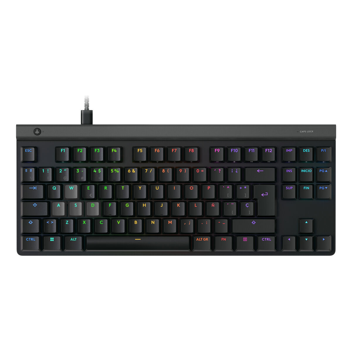 Bild von Keyboard and Mouse Logitech 920-013857 Black Spanish Qwerty