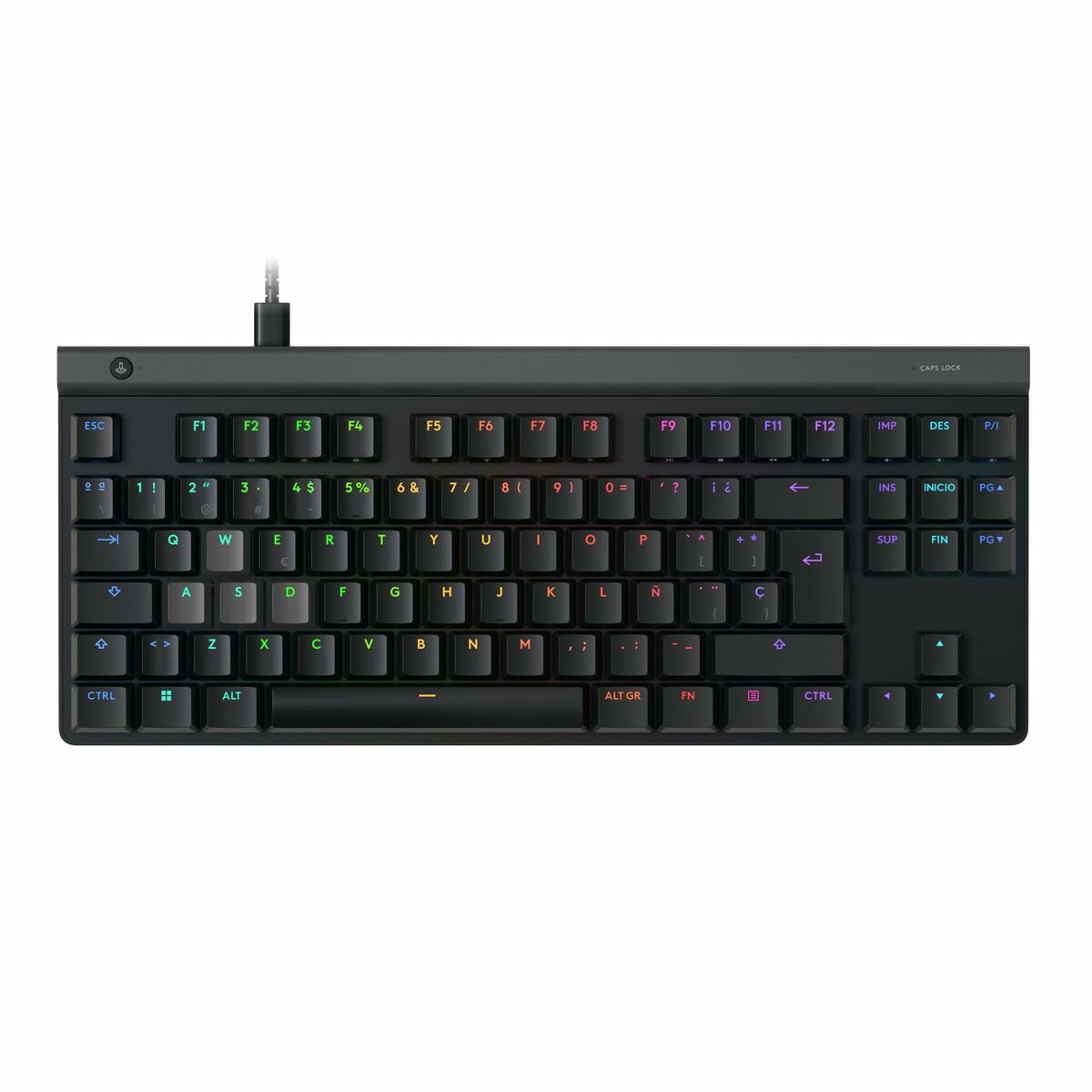Bild von Keyboard and Mouse Logitech 920-013857 Black Spanish Qwerty