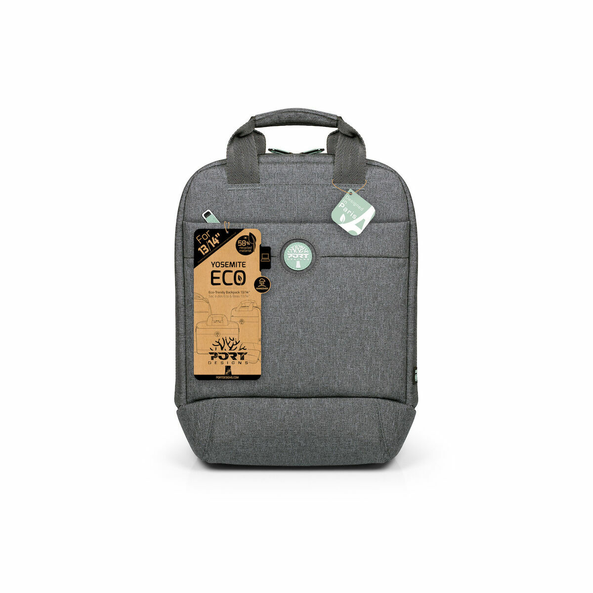 Afbeeldingen van Laptop Backpack Port Designs YOSEMITE Eco Grey