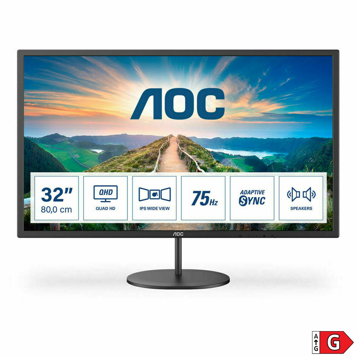 Picture of Monitor AOC Q32V4 32" 2K LCD IPS 75 Hz