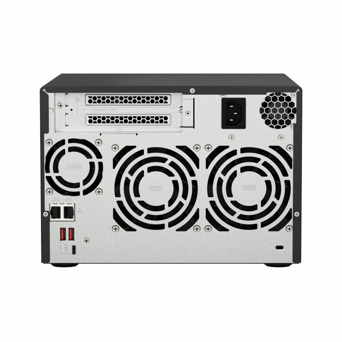 Netwerkopslag NAS Qnap TS-673A-8G           Zwart