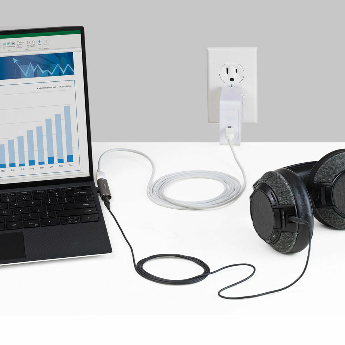 Picture of USB C to Jack 3.5 mm Adapter Startech CDP235APDM Silver