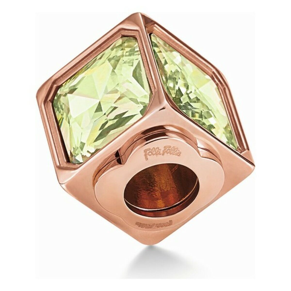 Sieraad Dames Folli Follie 3P16T008RCE Groen (1 cm)