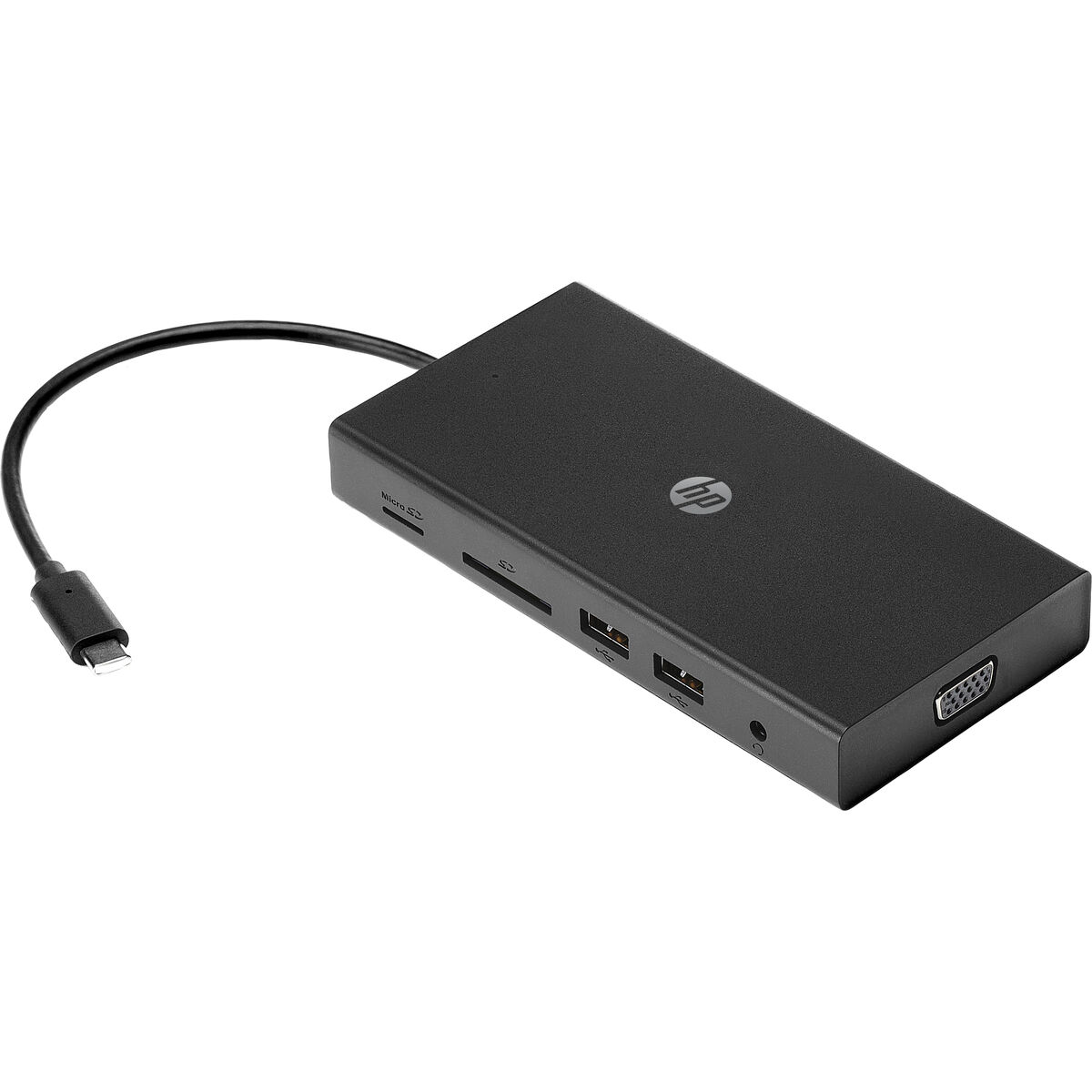 Afbeeldingen van USB Hub HP Multi Port Black