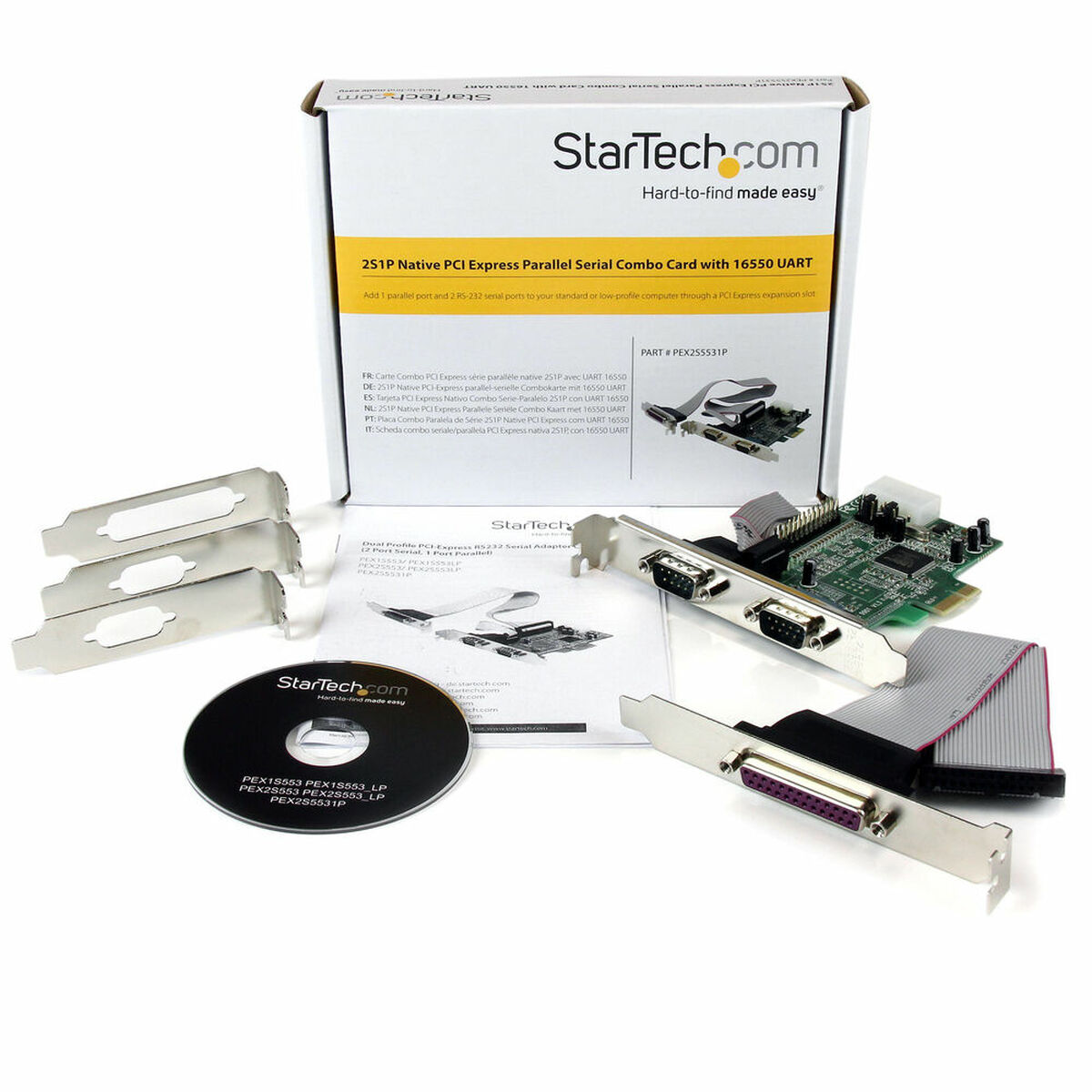 Afbeeldingen van PCI Card Startech PEX2S5531P 