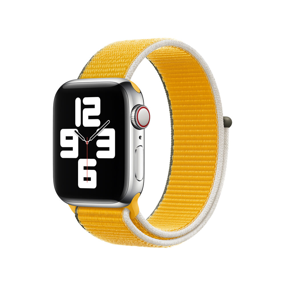 Bracelet à montre Apple Watch Apple MJFT3ZM/A            40 mm Nylon Jaune