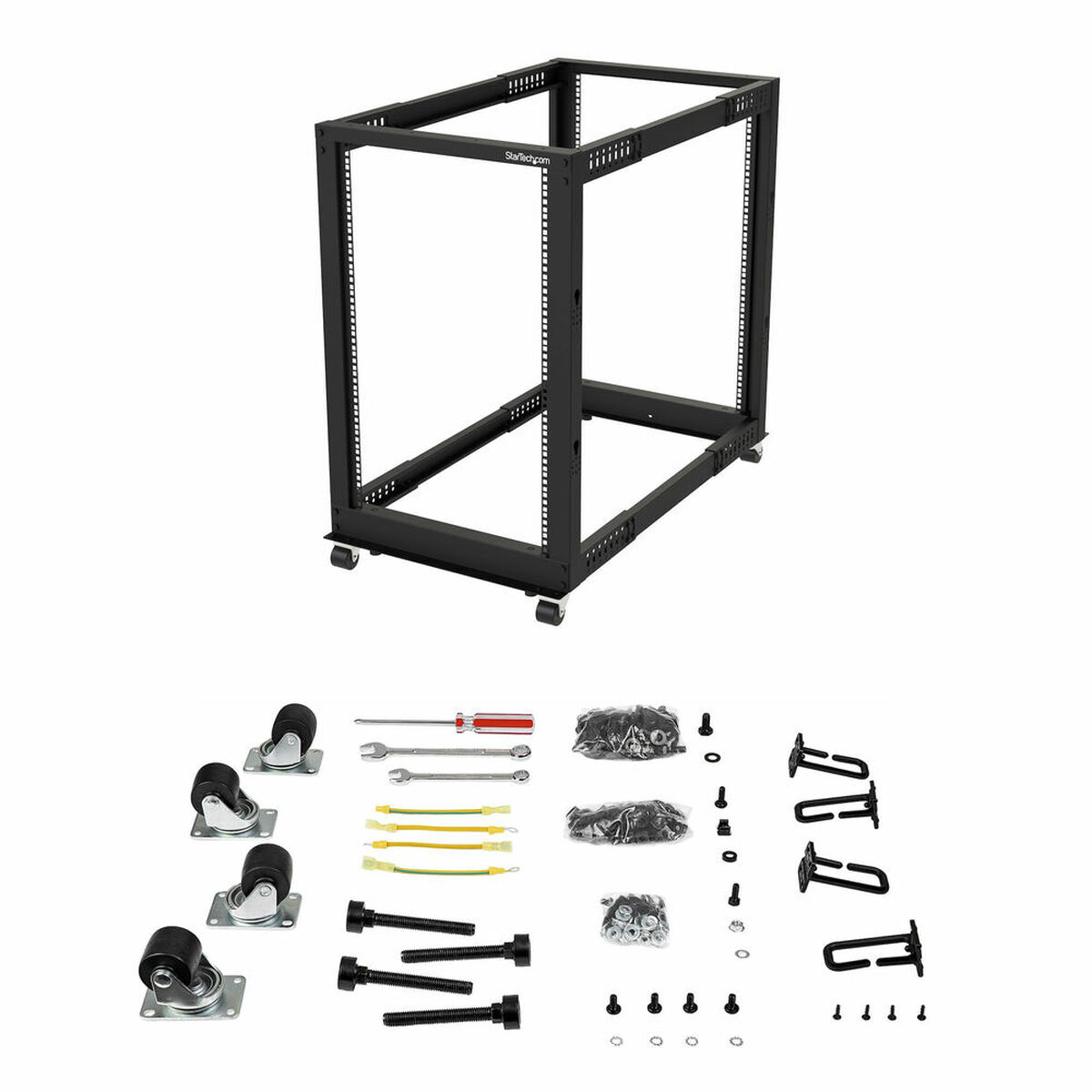 Ερμάριο Rack Τοίχου Startech 4POSTRACK18U