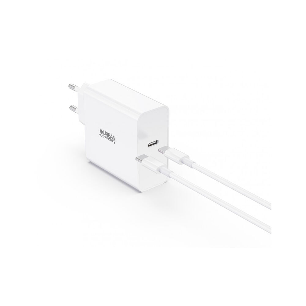 Portable charger Urban Factory PSC65UF              (2 m) White
