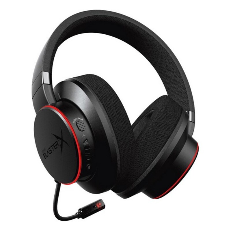 Gaming Headset with Microphone Creative Technology Sound BlasterX H6 Black/Red (Refurbished B)