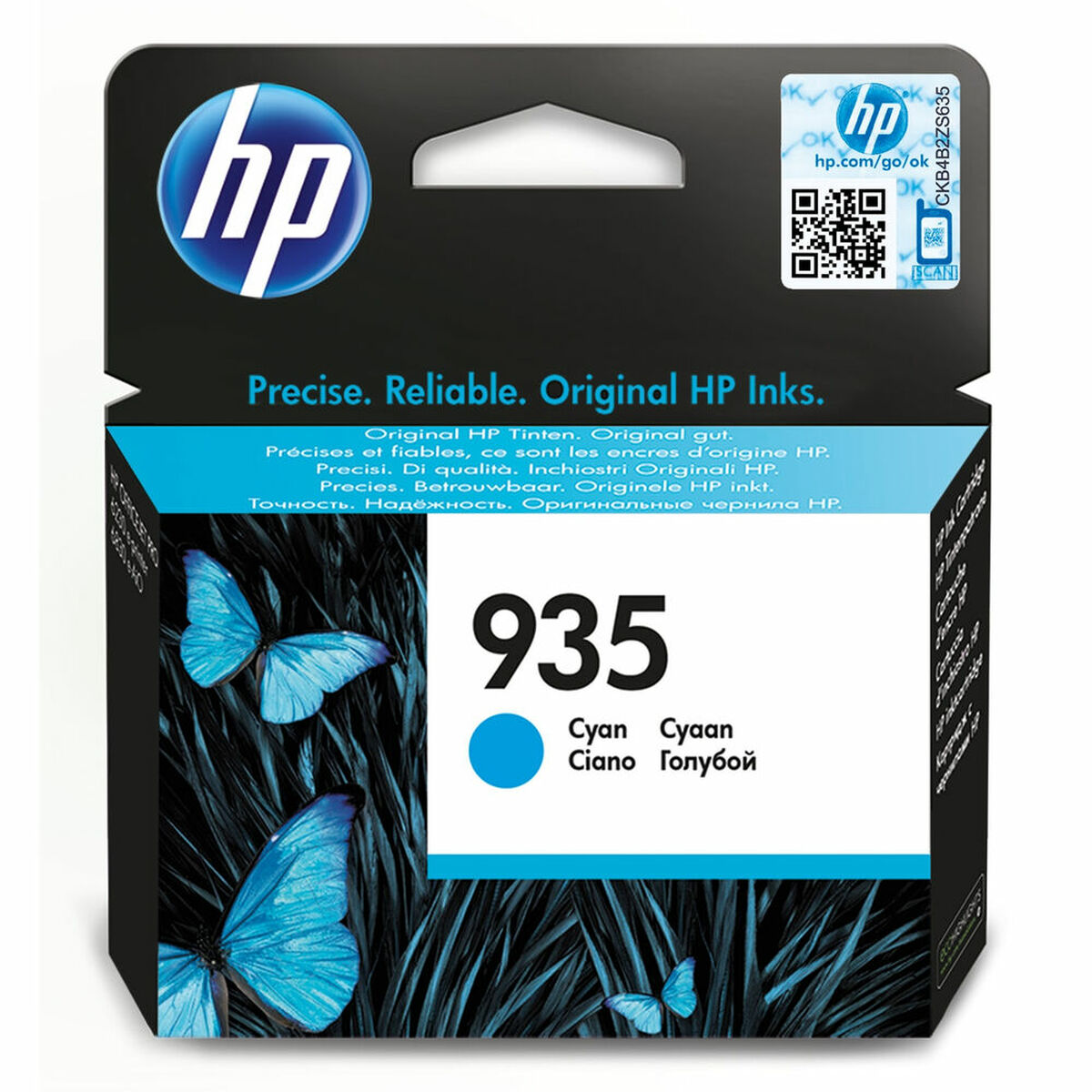 Kép Original Ink Cartridge HP C2P20AE#BGY Blue Cyan