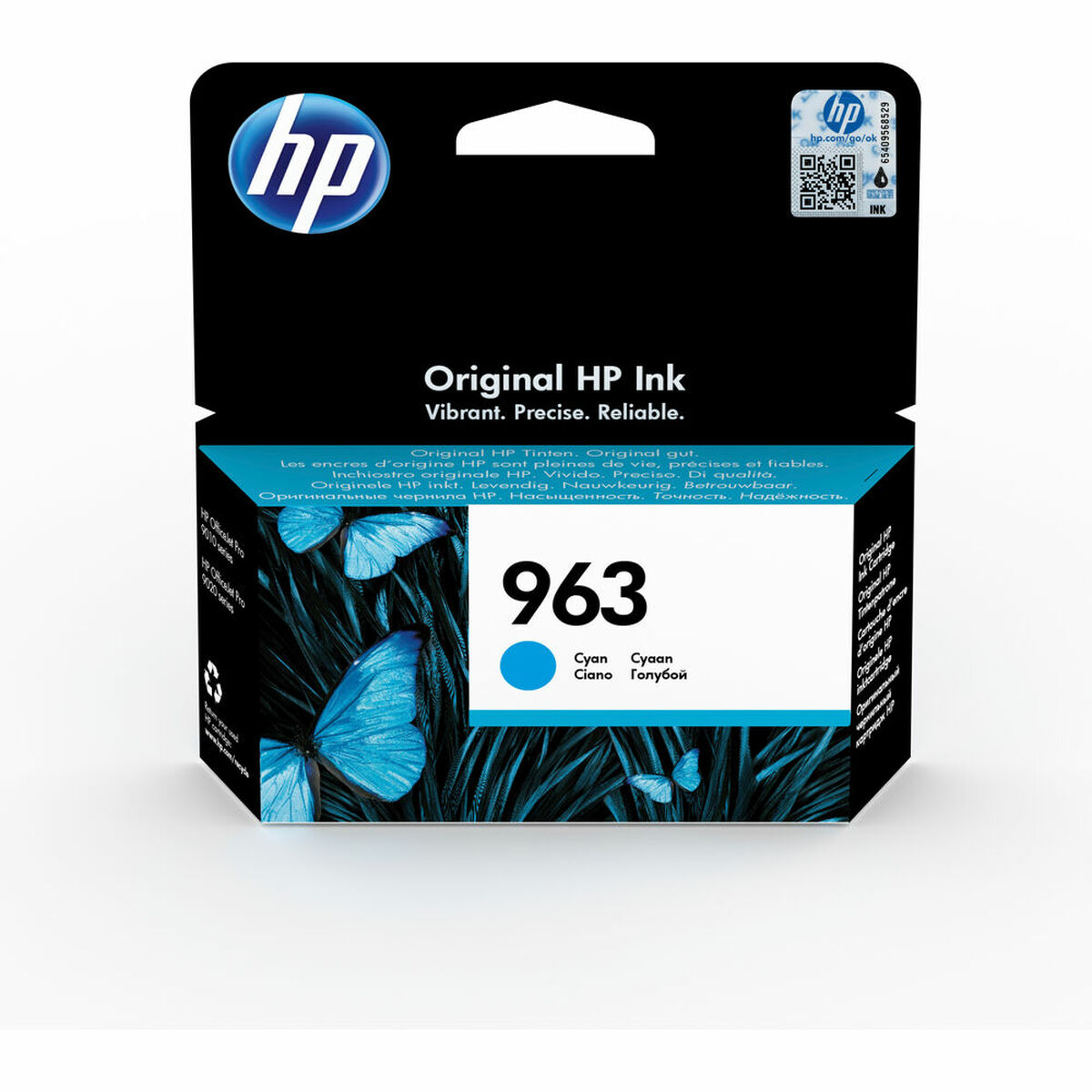 Picture of Original Ink Cartridge HP 963 Cyan