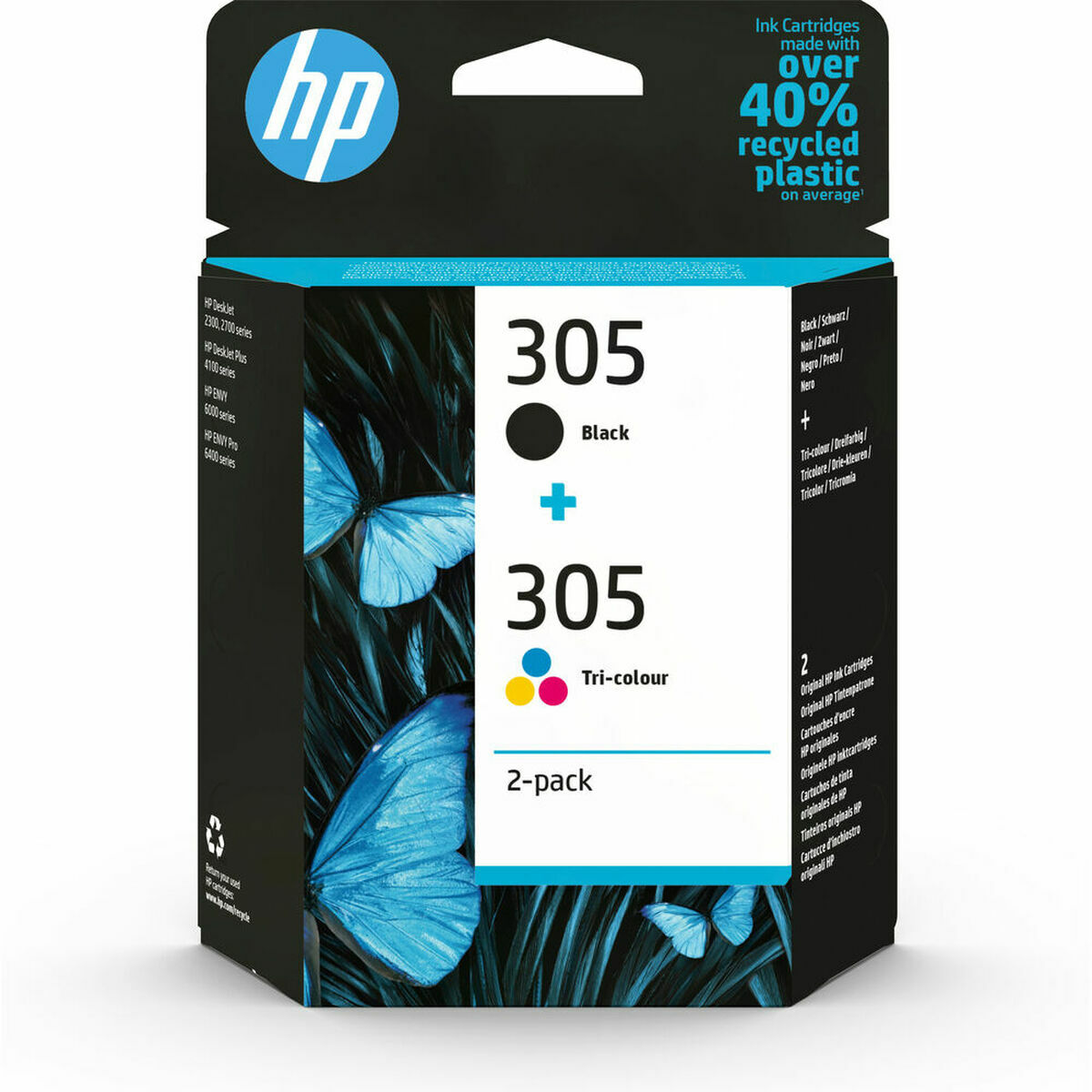 Image de Original Ink Cartridge HP 6ZD17AE Black/Cyan/Magenta/Yellow