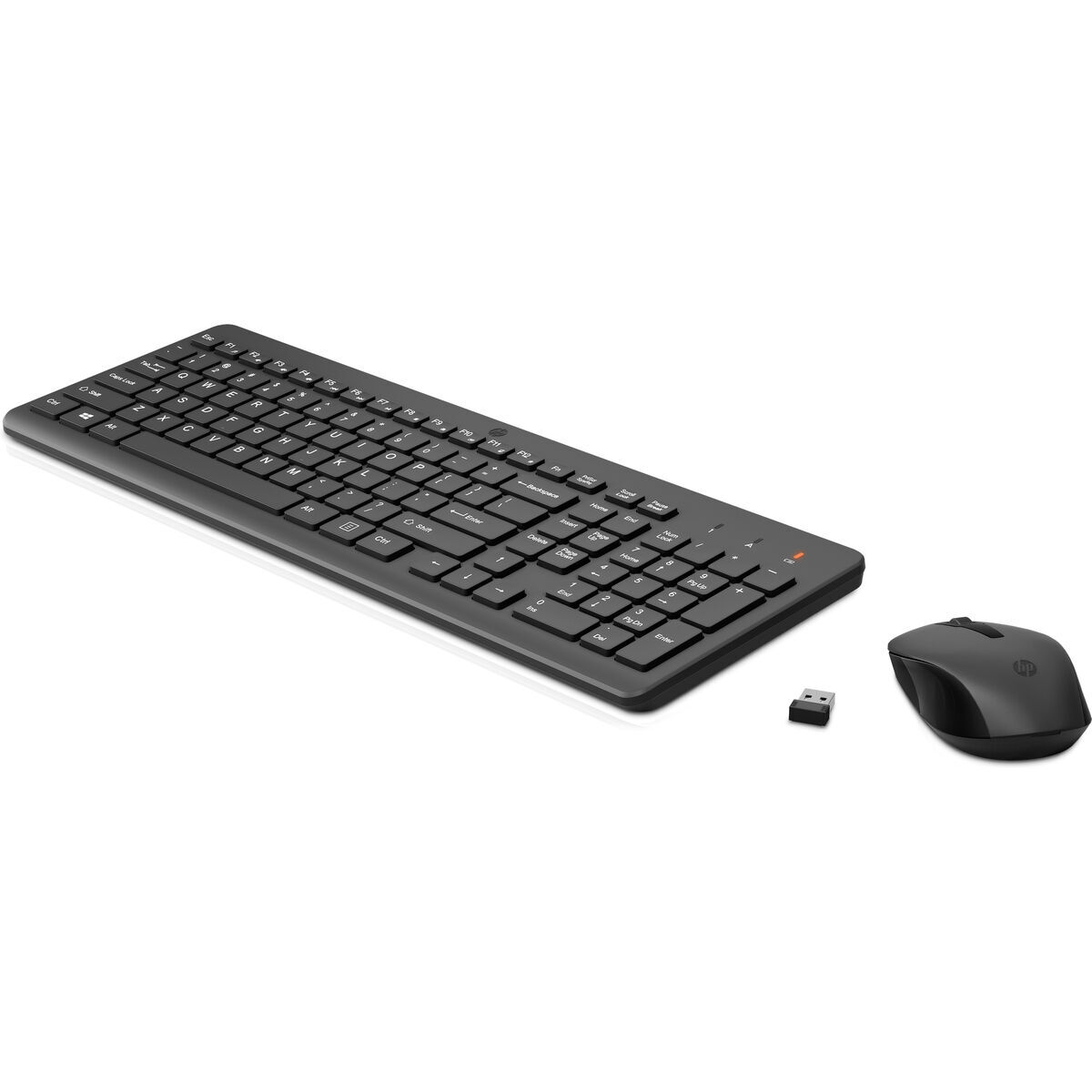 Obrazek Keyboard and Mouse HP 2V9E6AA Black AZERTY QWERTY