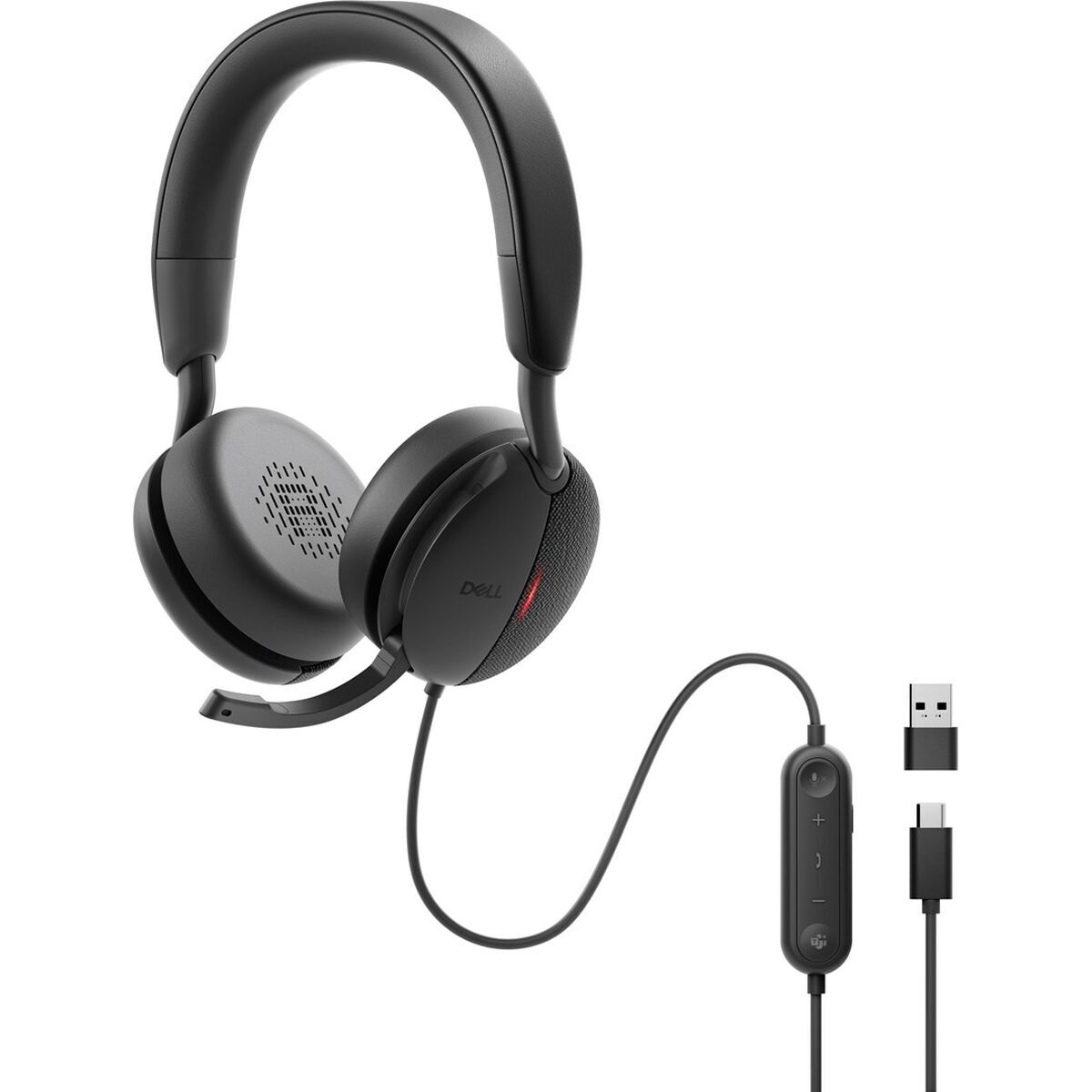 Picture of Headphones with Microphone Dell WH5024 Black
