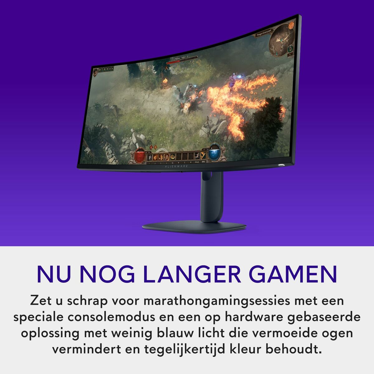 Picture of Gaming Monitor Dell AW3425DWM 34" Wide Quad HD