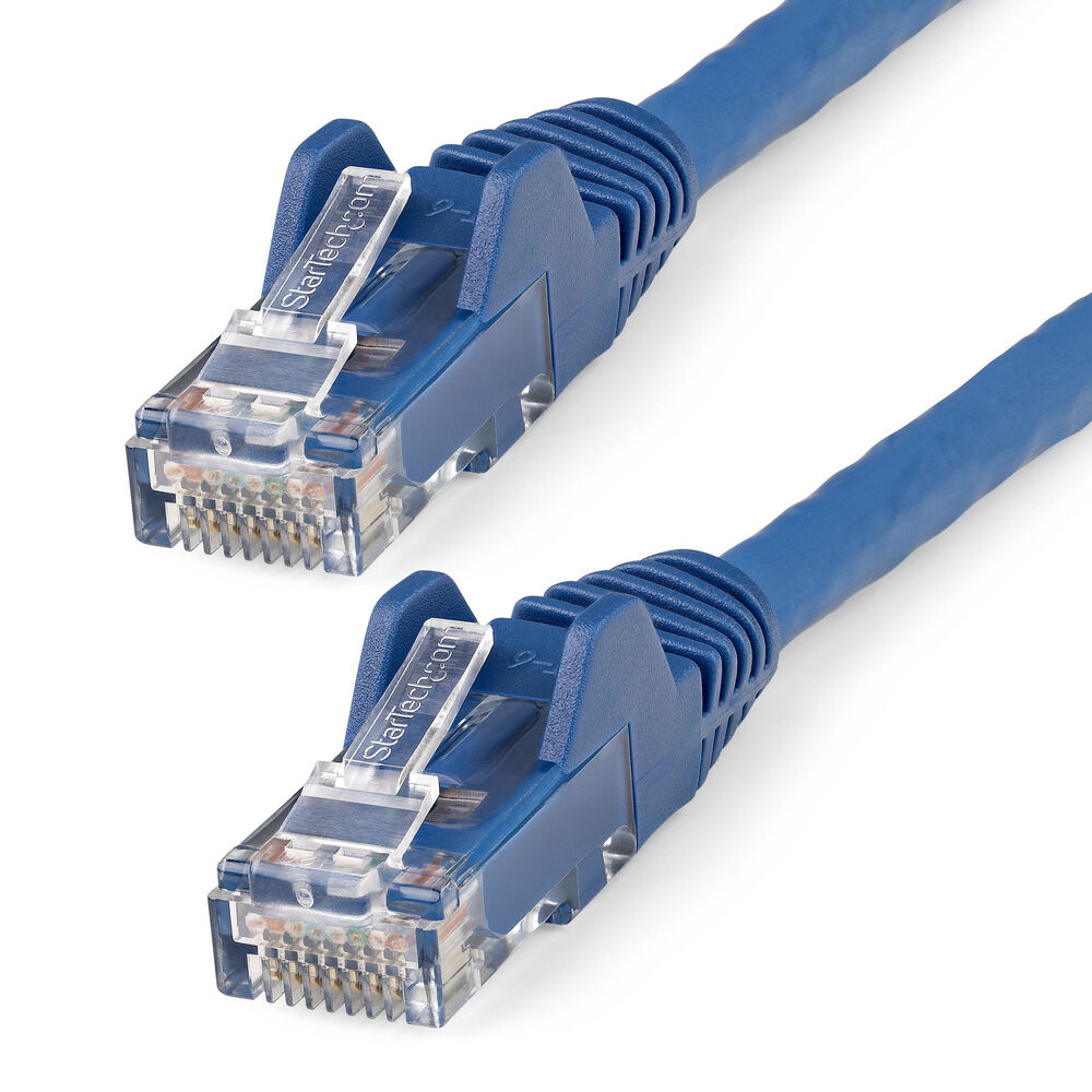 UTP Category 6 Rigid Network Cable Startech N6LPATCH15MBL Blue 15 m