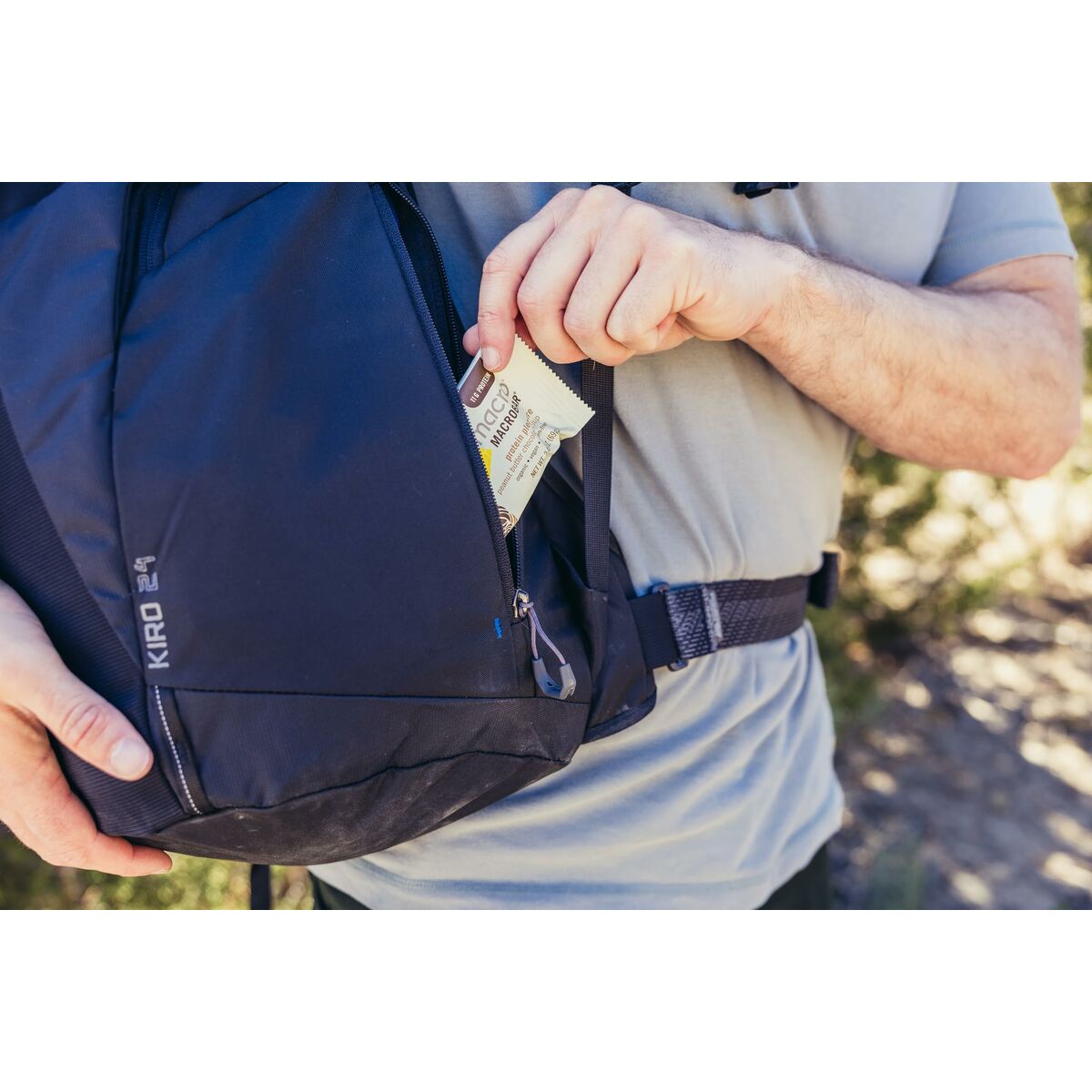 Image secondaire de Sac à dos de Sport Gregory 153039-A543 Noir 24 L