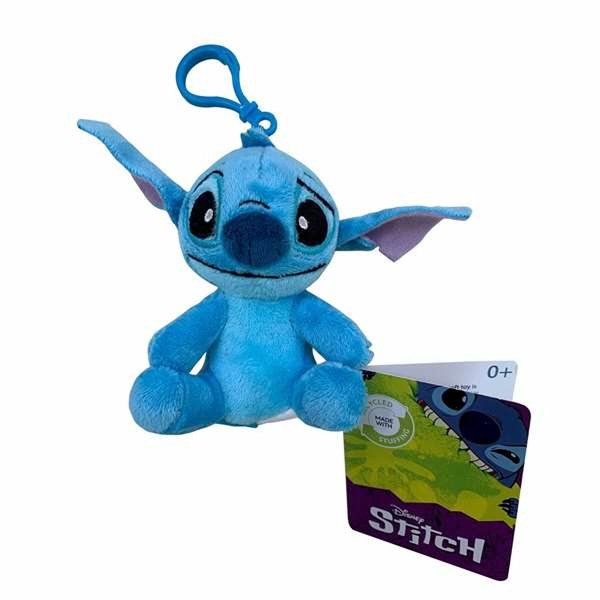 Fluffy toy Stitch Blue 10 cm
