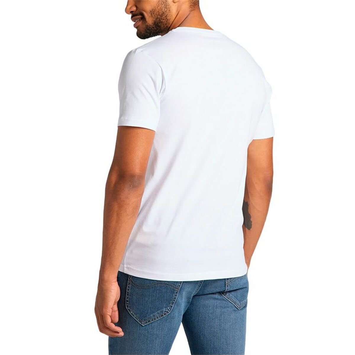 Image secondaire de T-shirt à manches courtes homme Lee Wobbly Logo 2XL