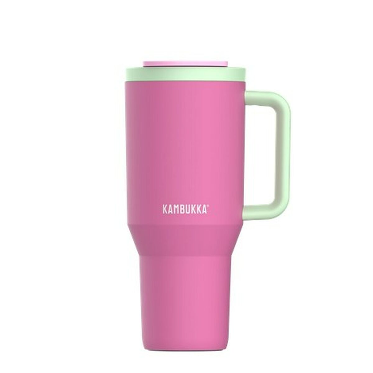 Thermal Cup with Lid Kambukka 11-08004 Green Pink Stainless steel 950 ml, view 3