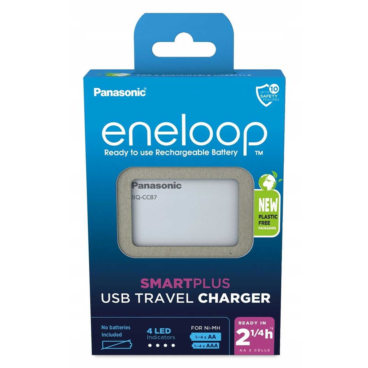Image secondaire de Chargeur de batterie Panasonic BQ-CC87USB