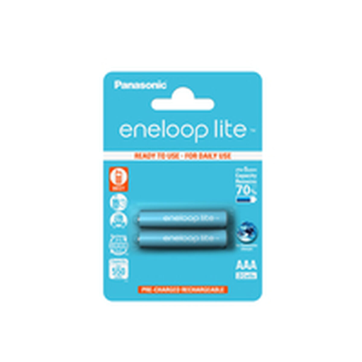 Image secondaire de Piles Rechargeables Panasonic BK-4LCCE/2CP (2 Unités)