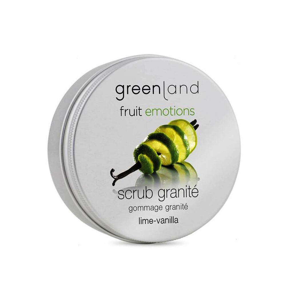 Body Exfoliator Greenland Fruit Emotions Lime Vanilla (200 ml)
