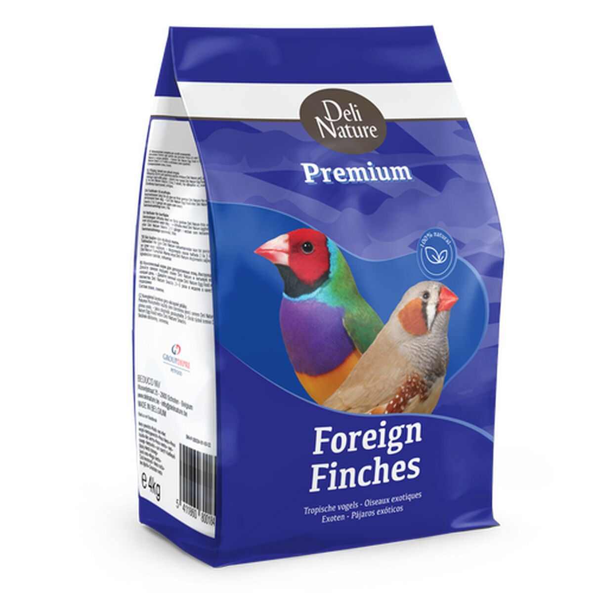 Image secondaire de Nourriture pour oiseaux Deli Nature Premium 4 Kg