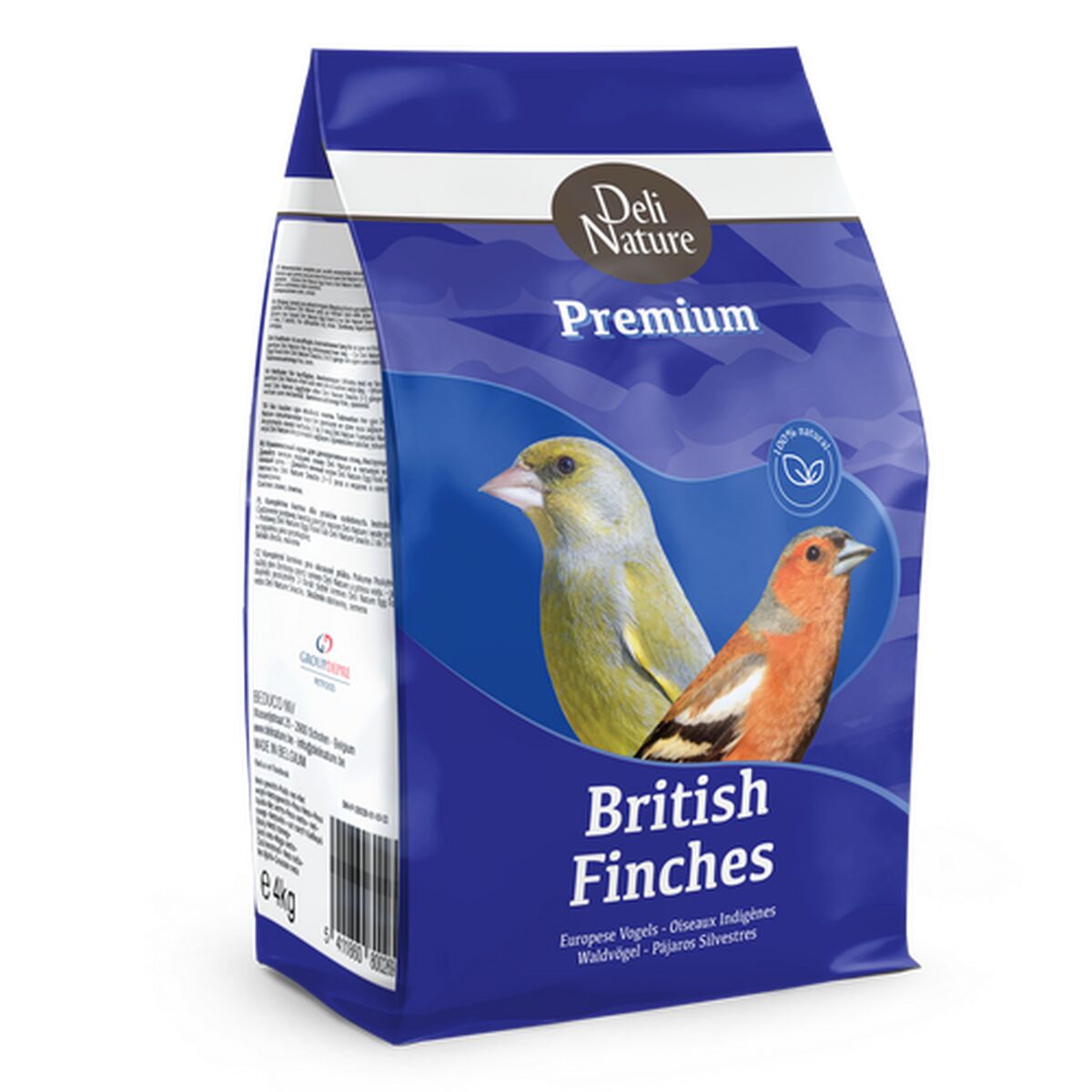 Image secondaire de Nourriture pour oiseaux Deli Nature Premium 4 Kg